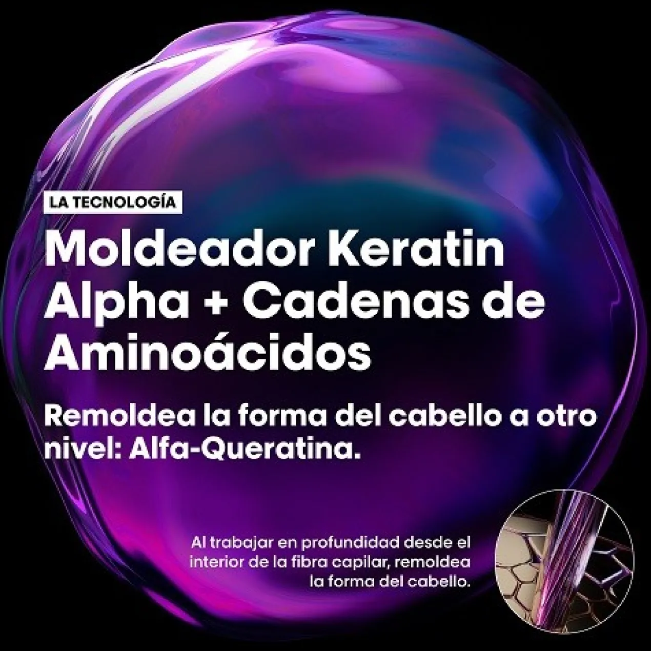 Masque Capillaire Professionnel Keratin Alpha Sleek