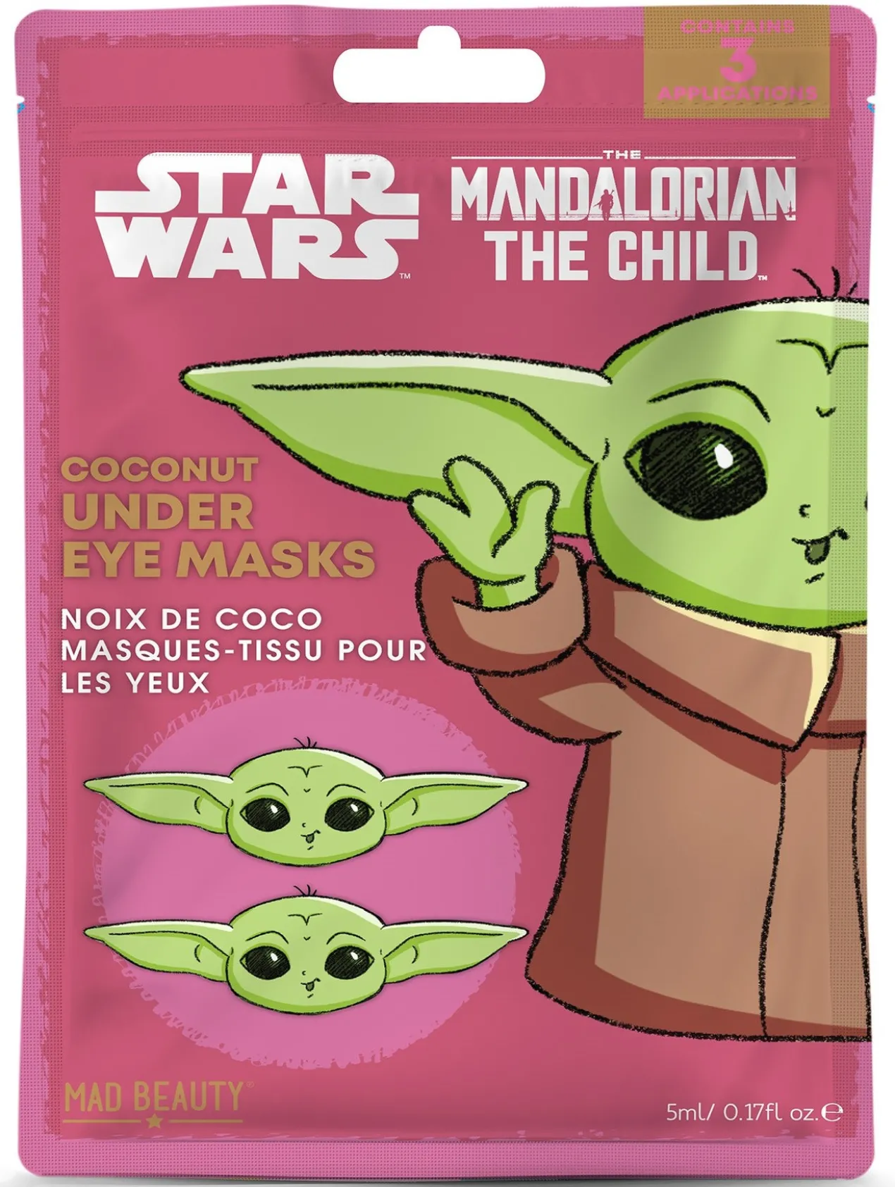 Masque contour des yeux Mandalorian