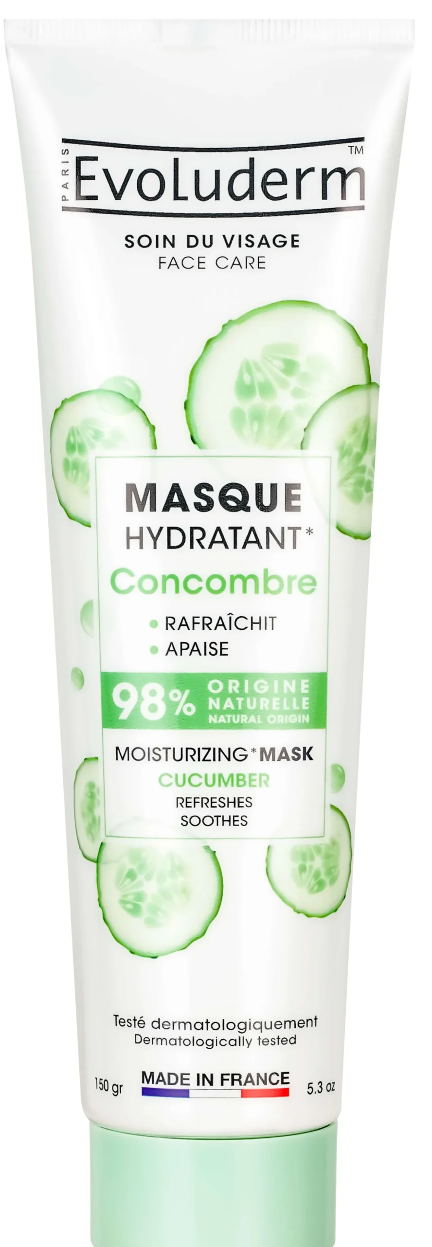 Masque Hydratant au Concombre