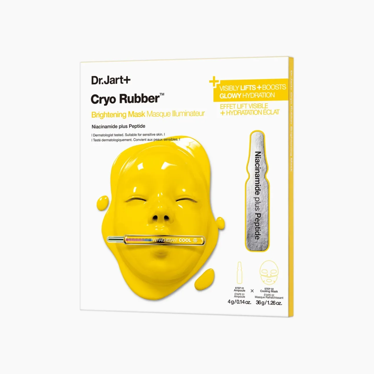 Masque illuminateur en caoutchouc cryogénique