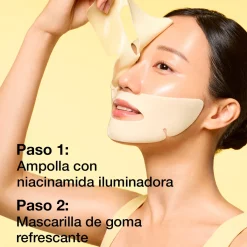 Masque illuminateur en caoutchouc cryogénique
