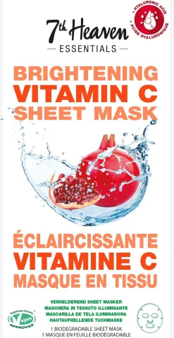 Masque Illuminateur Essentials Vit C Grenade