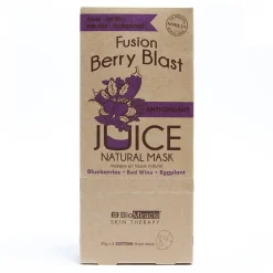 Masque Naturel Antioxydant Fusion Berry Blast au Jus de Myrtille
