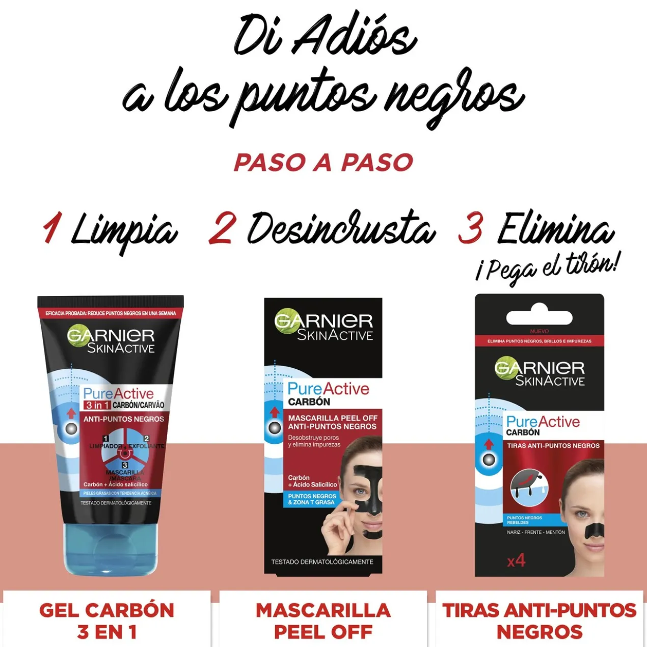 Masque peel-off anti-points noirs Pure Active