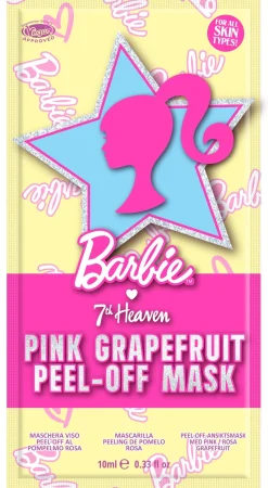 Masque peel-off au pamplemousse rose Barbie