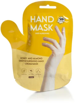 Masque pour les Mains Hydratation et Nutrition avec Miel et Amandes