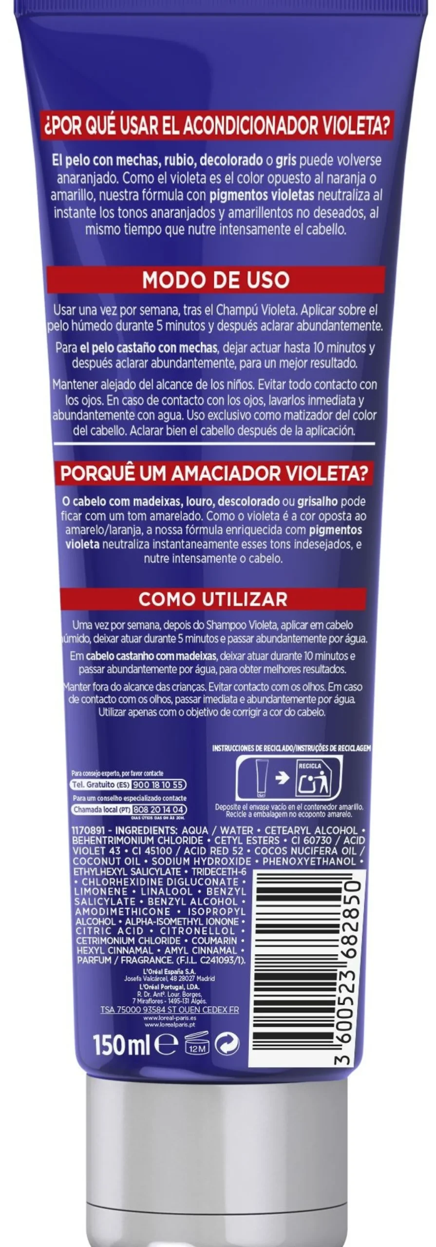 Masque Violet Matifiant