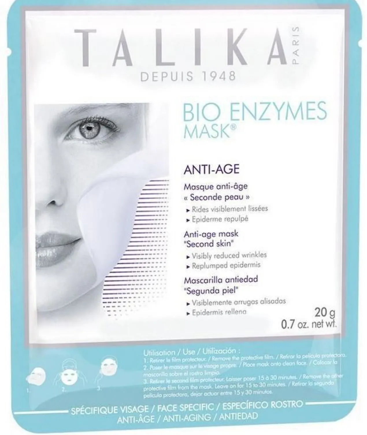 Masque Visage Anti-Âge Bio Enzymes