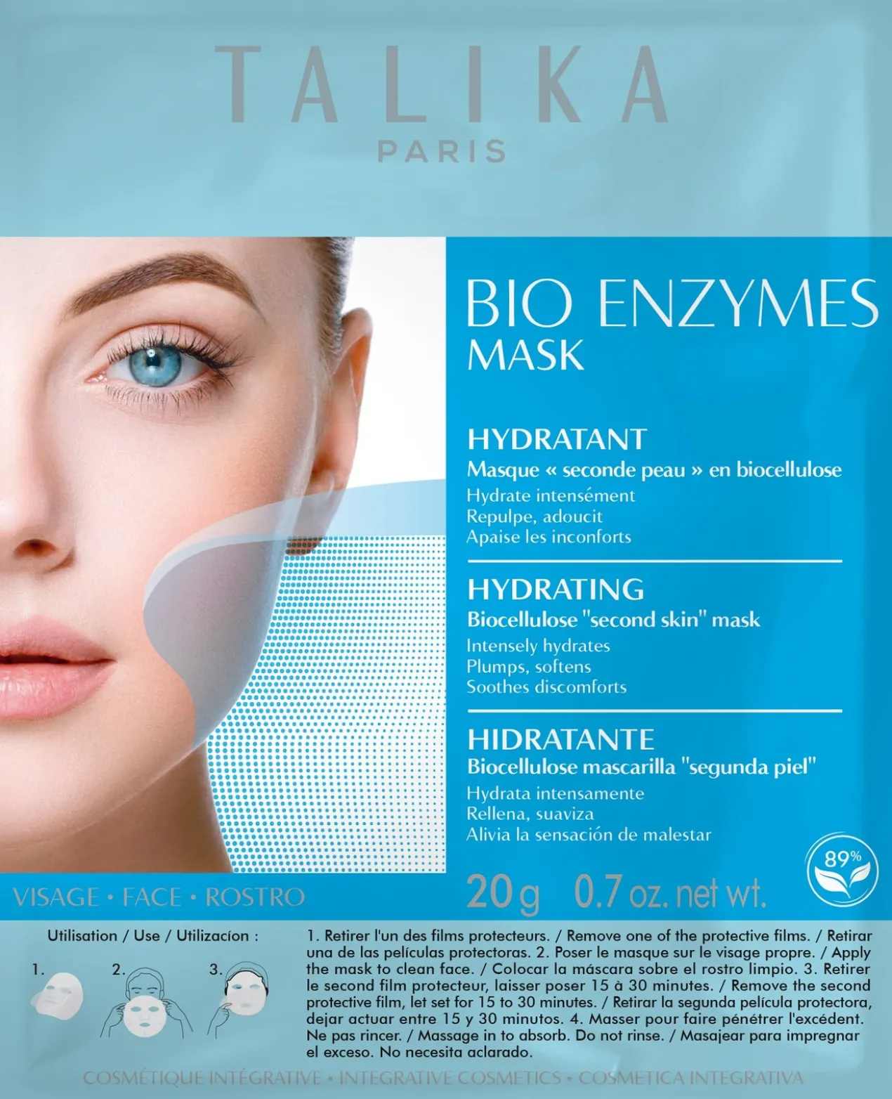 Masque Visage Hydratant Bio Enzymes