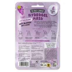 Masque Visage Hydrogel Antioxydant Raisin