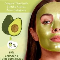 Masque Visage Hydrogel Avocat