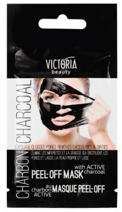 Masque visage peel-off au charbon actif