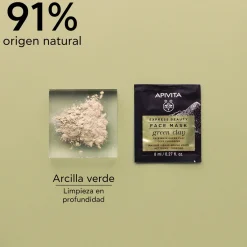 Masque visage purifiant à l’argile verte