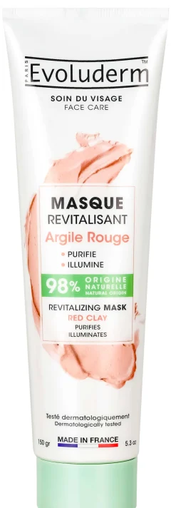 Masque Visage Revitalisant à l'Argile Rouge