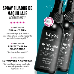 Matte Finish Spray Fixateur de Maquillage