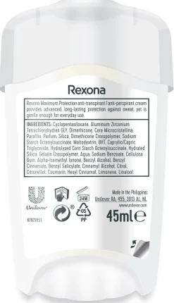 Maximum Protection Crème Antitranspirante Clean Scent