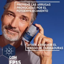 Men Crème Hyaluron Anti-âge FP15