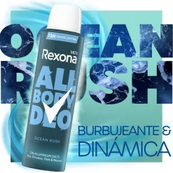 Men Déodorant Spray All Over Body Ocean Rush