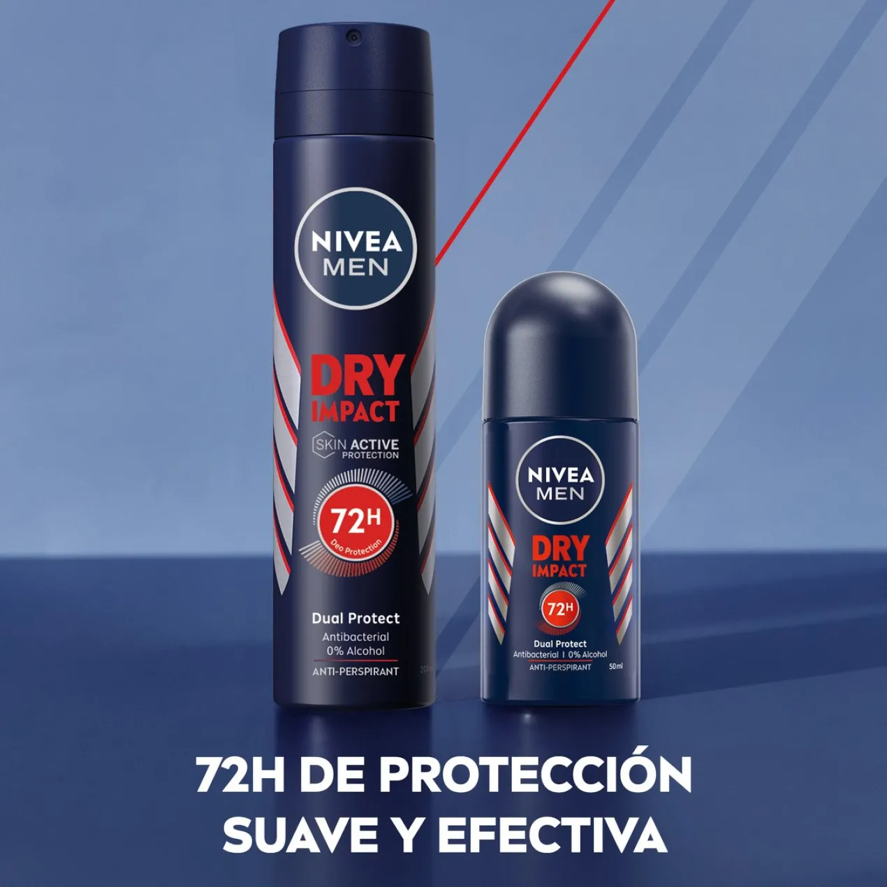 Men Dry Impact Déodorant Spray Antitranspirant