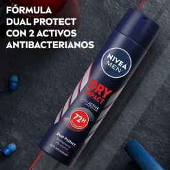 Men Dry Impact Déodorant Spray Antitranspirant
