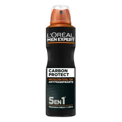Men Expert Carbon Protect Spray Antitranspirant 5 en 1