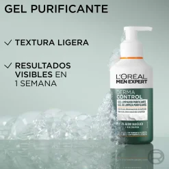 Men Expert Derma Control Gel Nettoyant Purifiant
