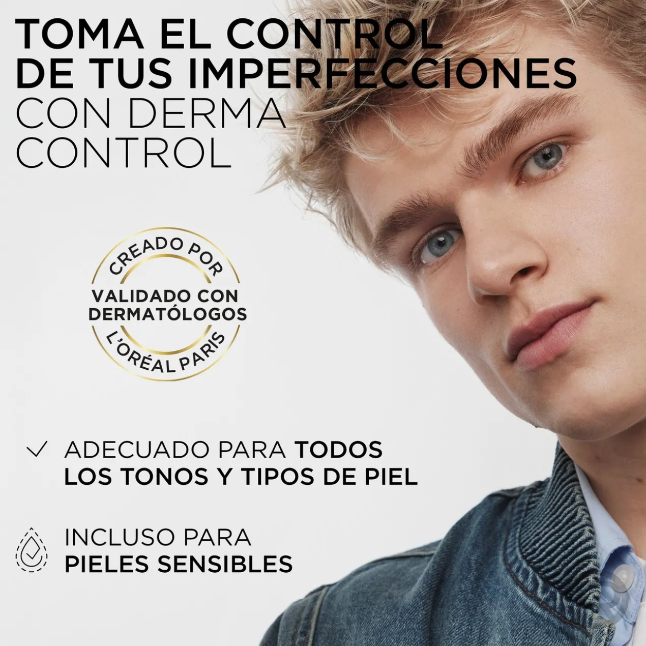 Men Expert Derma Control Oil Control Hydratant FPS30