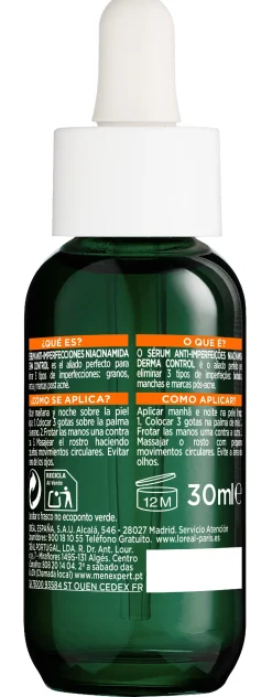 Men Expert Derma Control Sérum Anti-Imperfections
