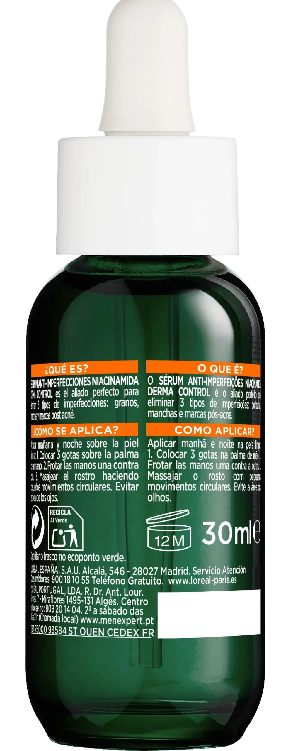 Men Expert Derma Control Sérum Anti-Imperfections