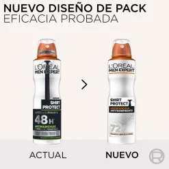 Men Expert Déodorant Spray Shirt Protect Anti-Taches