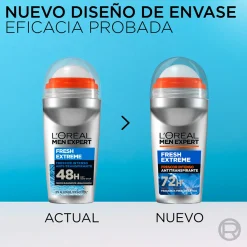 Men Expert Fresh Extreme Déodorant Roll-On