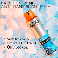 Men Expert Fresh Extreme Déodorant en Spray 72h