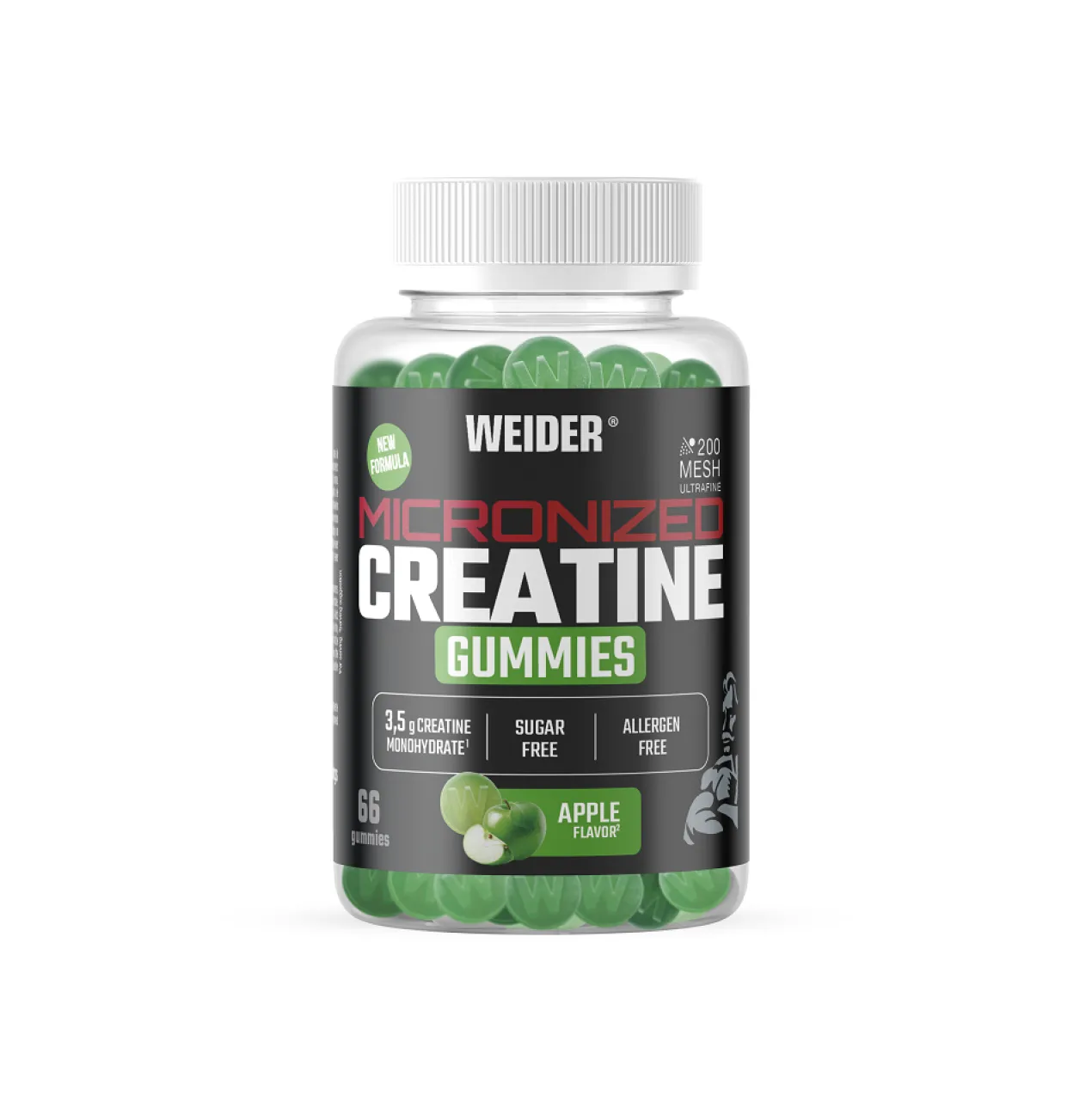 Micronized Creatine Gummies 200 MESH