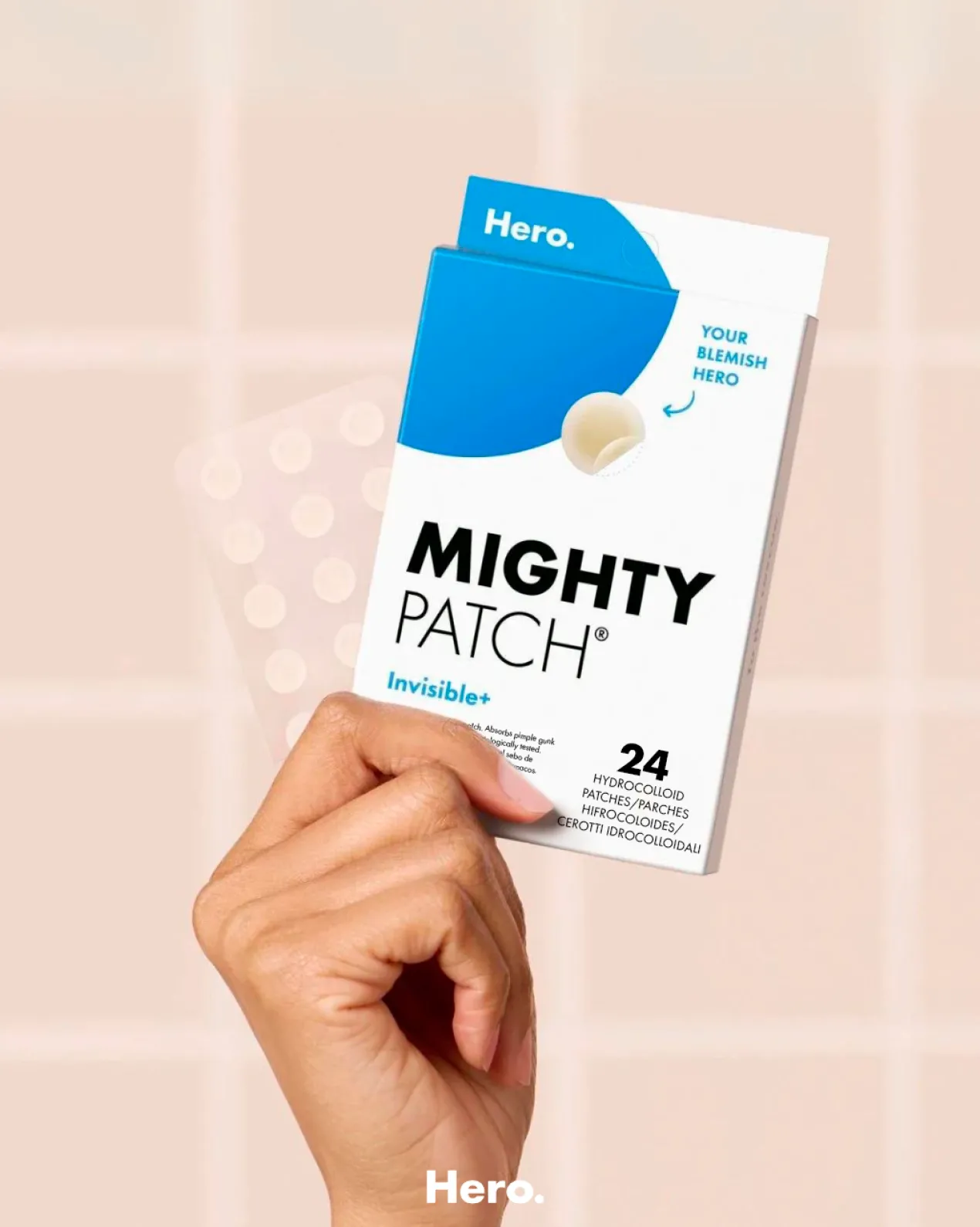 Mighty Patch Invisible+ Patchs Hydrocolloïdes
