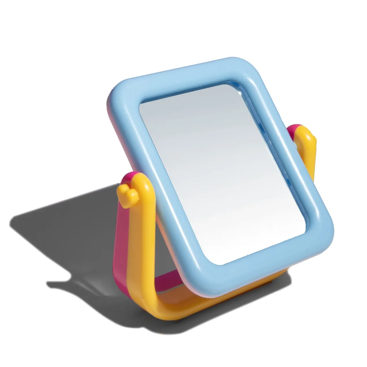 Mini vanity miroir double