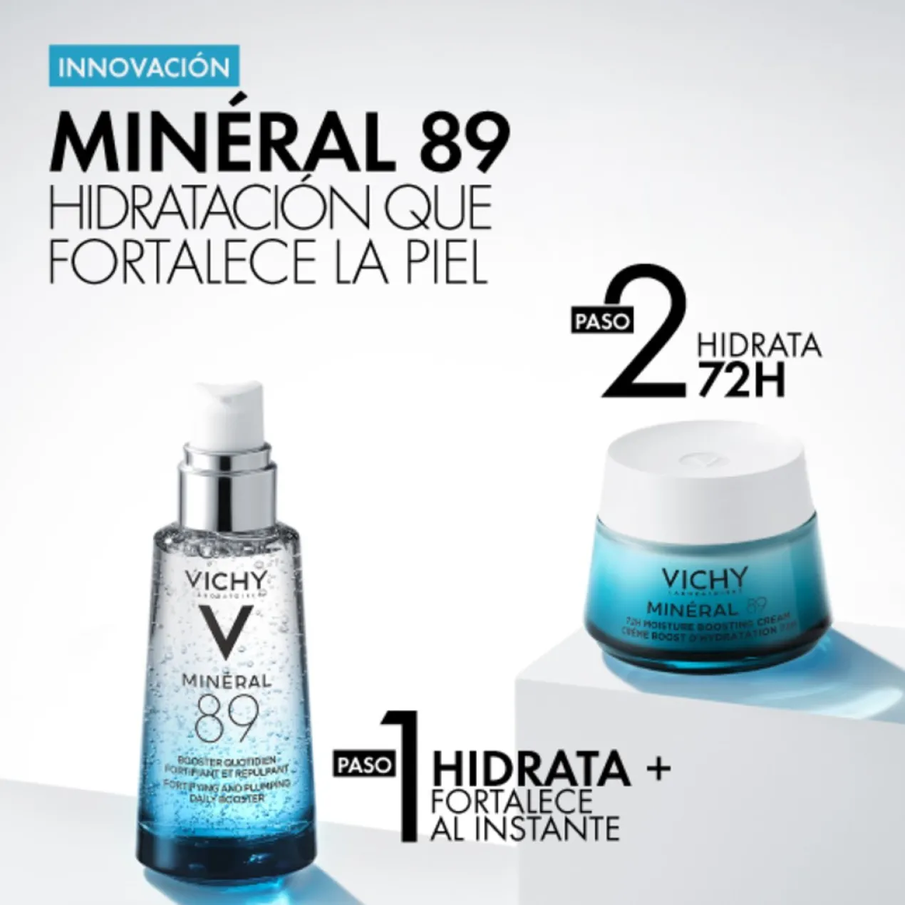 Minéral 89 Crème Hydratante Légère 72H