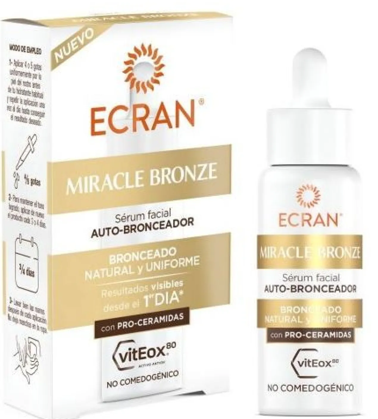 Miracle Bronze Sérum Autobronzant Visage