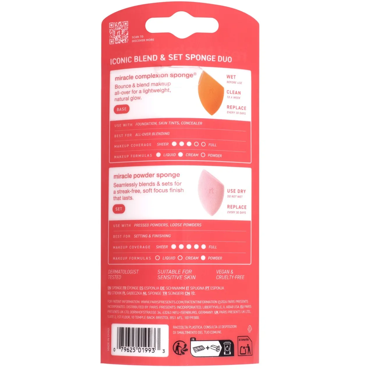 Miracle Complexion Sponge® + Miracle Powder Sponge