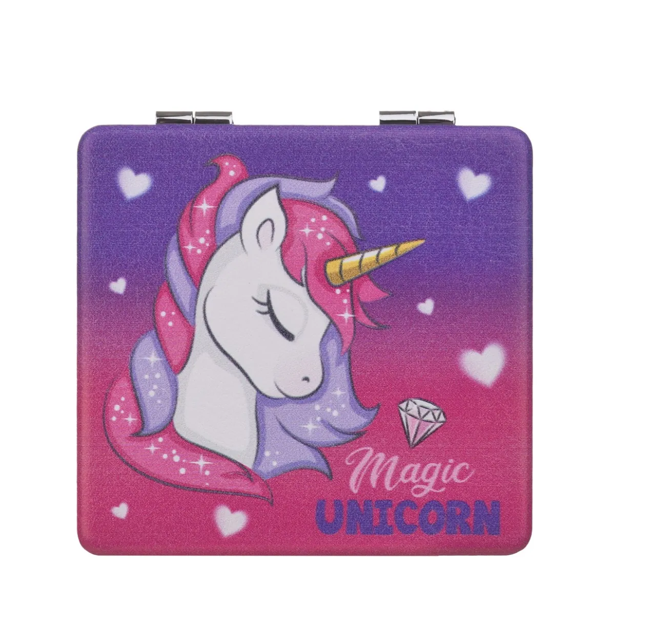 Miroir Classique + Miroir Grossissant Licorne
