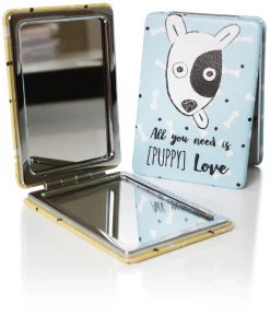Miroir de poche Puppy à double vue