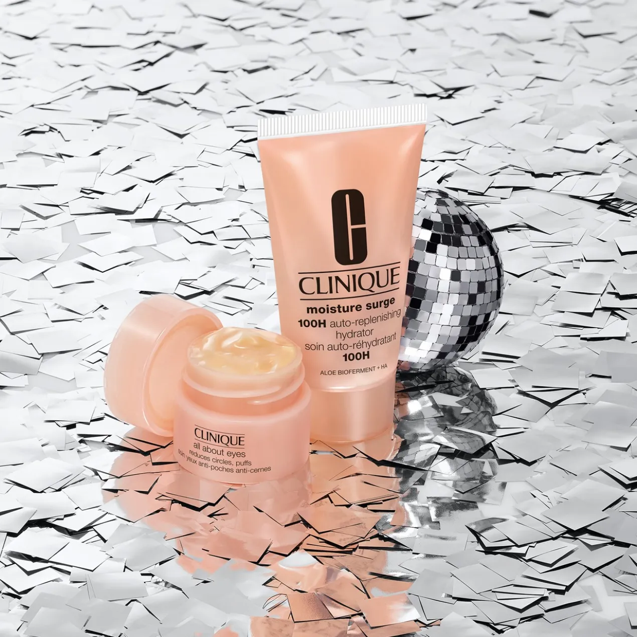 Moisture Surge + Contour des Yeux All About Eyes Coffret Hydratant