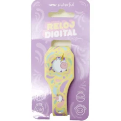 Montre Digitale Burricorne Jaune