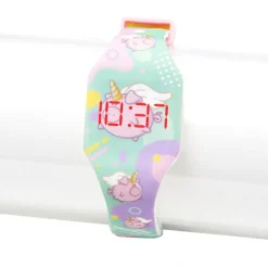 Montre Digitale Cerdicorne Verte