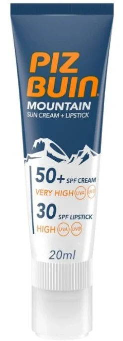 Mountain SPF 50 Protecteur Visage + Lipstick