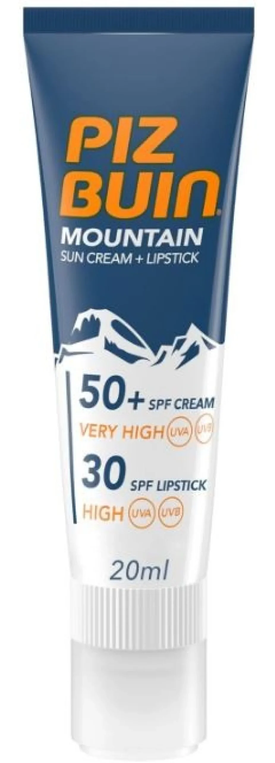 Mountain SPF 50 Protecteur Visage + Lipstick