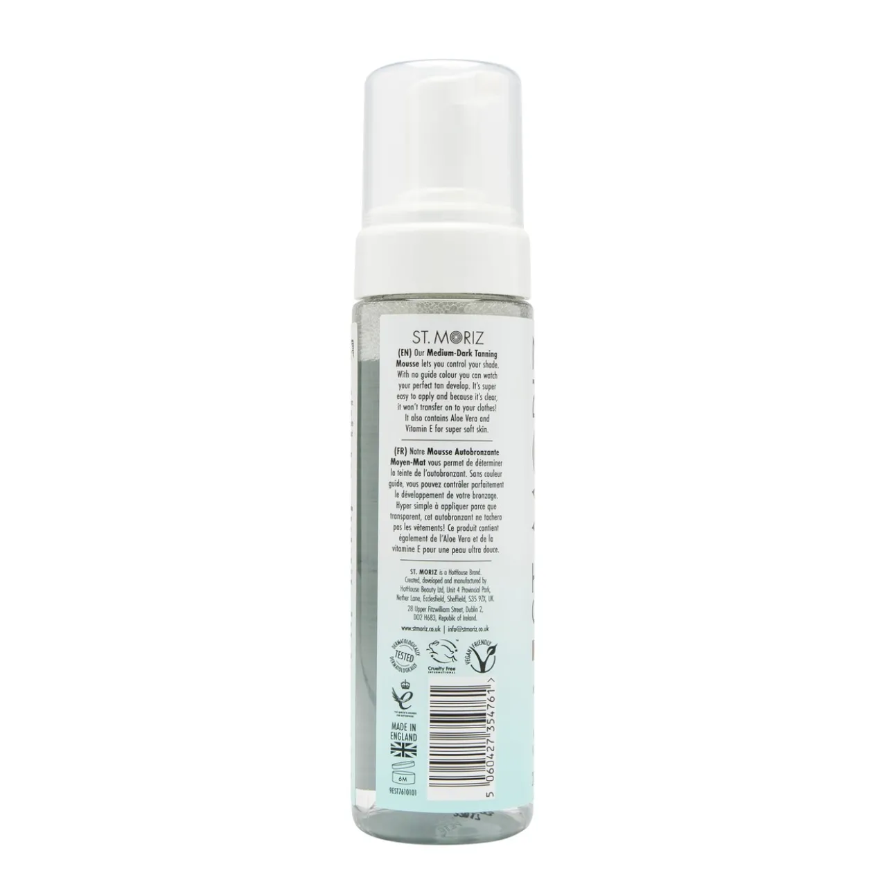 Mousse Autobronzante Transparente