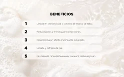 Mousse nettoyante visage anti-imperfections et anti-âge