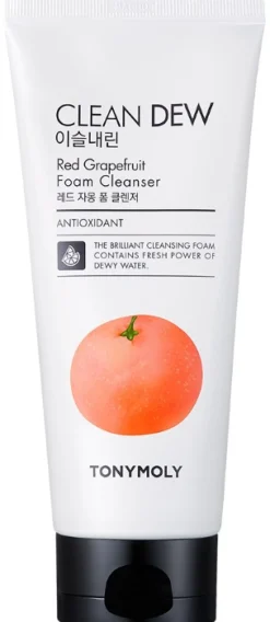 Mousse Nettoyante Visage Pamplemousse Rouge