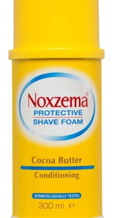 Mousse à raser hydratante au beurre de cacao