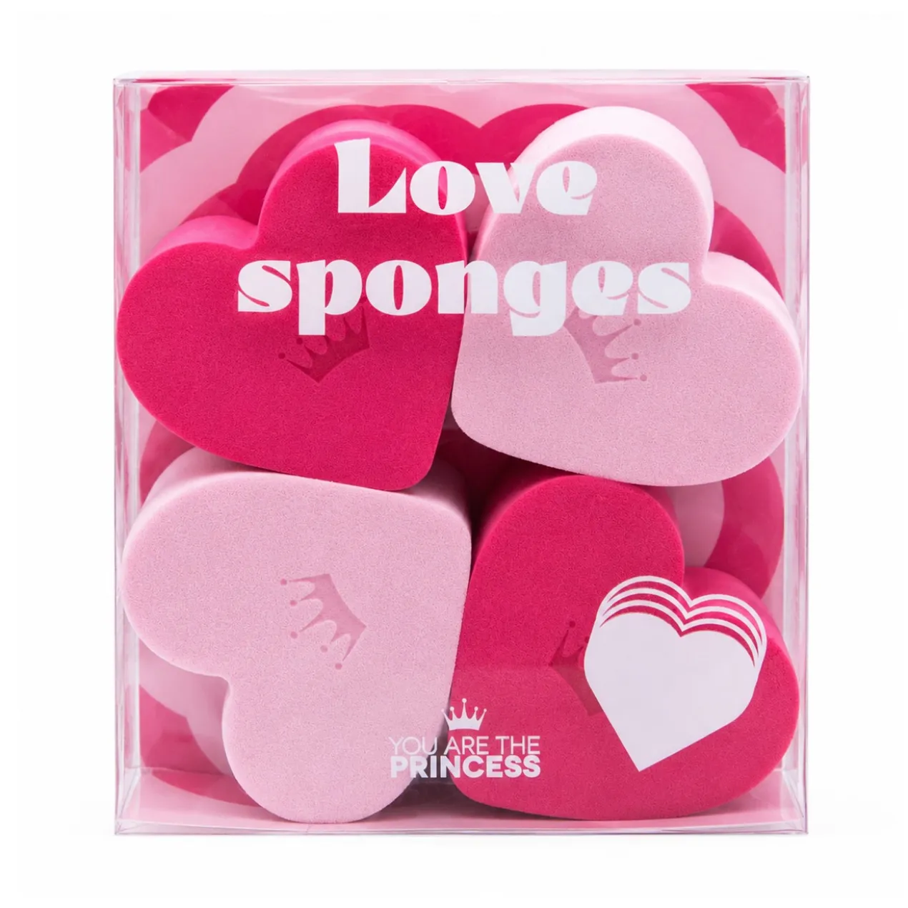 Must Have Set 4 Éponges Coeur Love Sponges